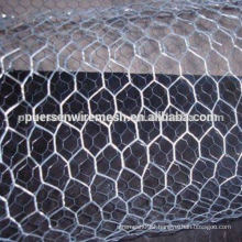 Anping factory PVC Coated or Galvanized Hexagonal Wire Mesh